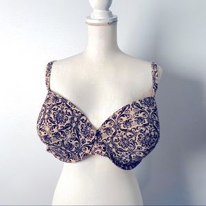 Cacique 44DDD romantic underwire bra